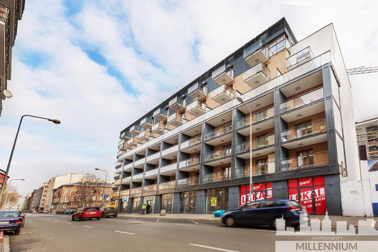 Millennium Manufaktura Blue Apartman Varsó Kültér fotó