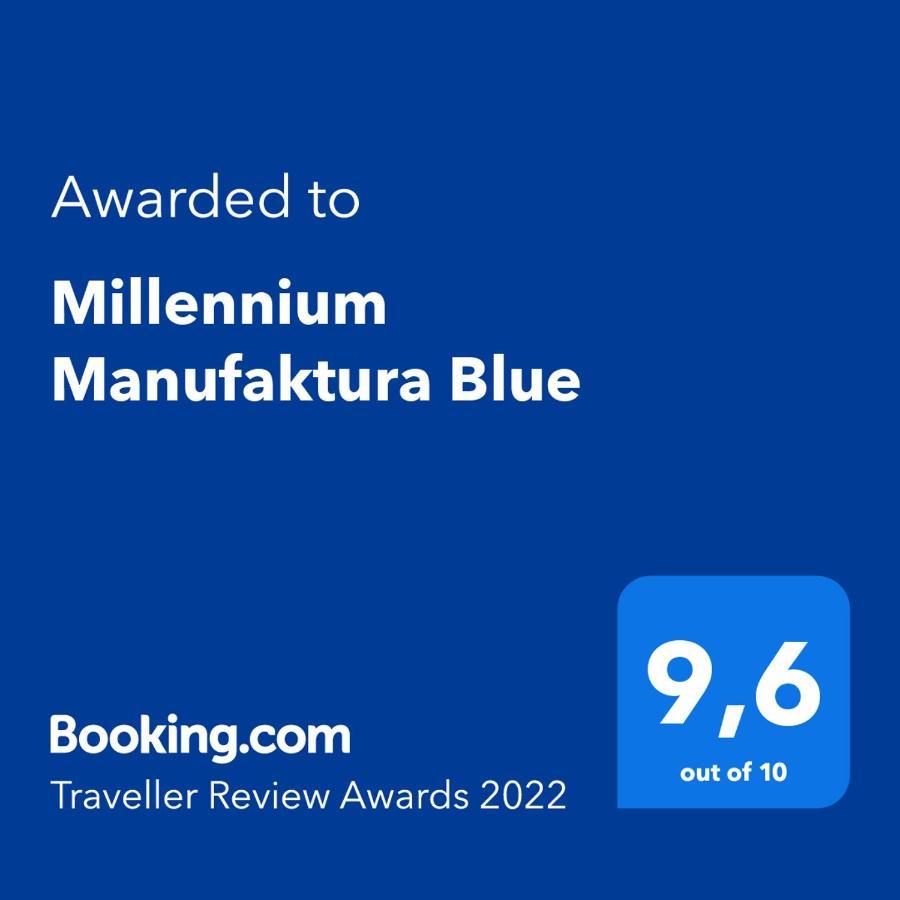 Millennium Manufaktura Blue Apartman Varsó Kültér fotó